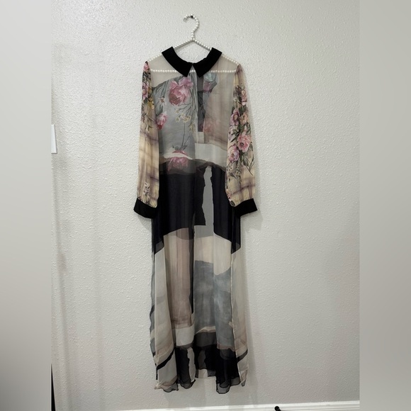 Marina Rinaldi Dresses & Skirts - MARINA RINALDI Blouse Tunic Dress Silk Sz Medium